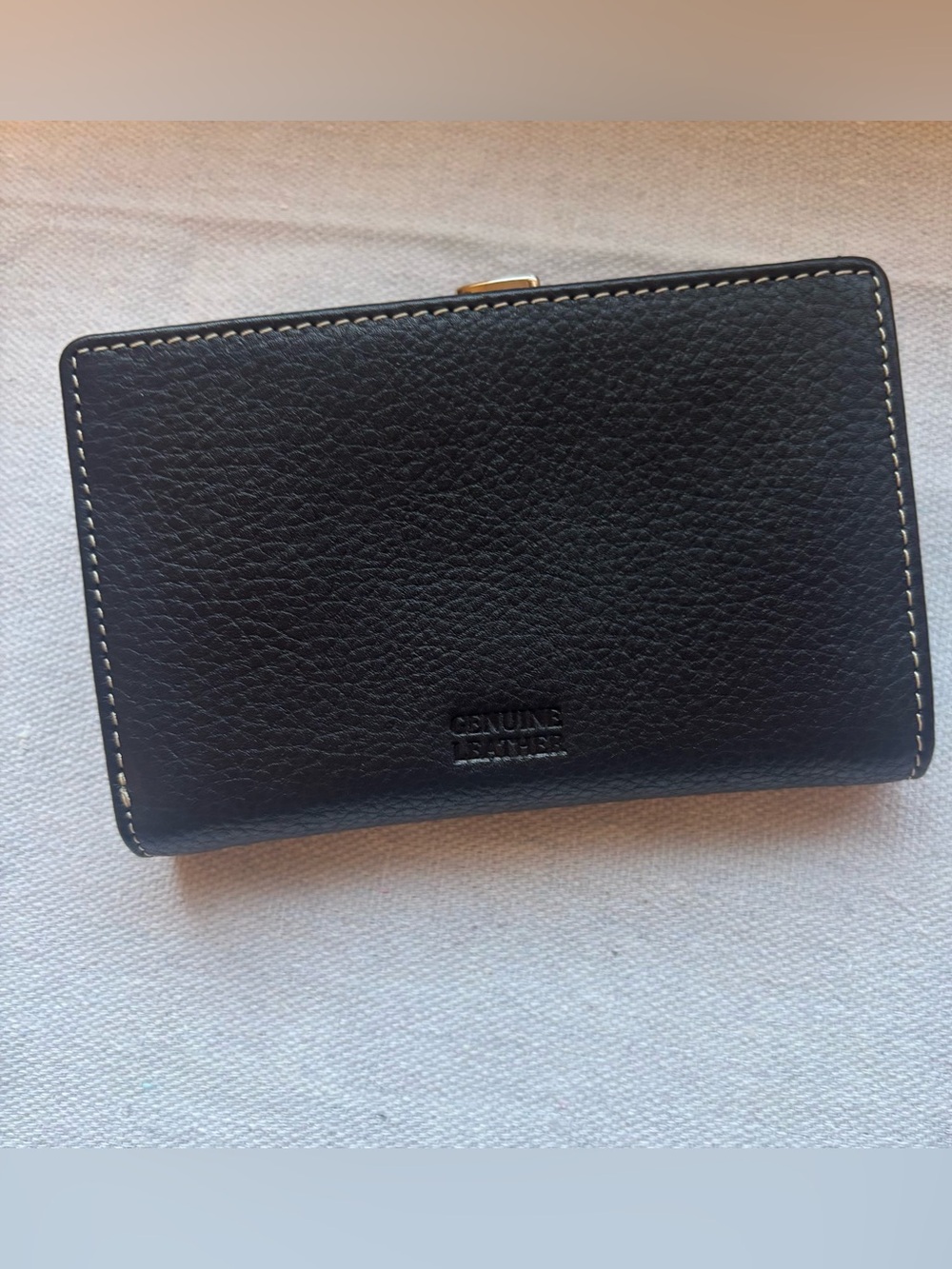 Mundi Black Rio Leather Indexer Wallet SafeKeeper RFID Blocking